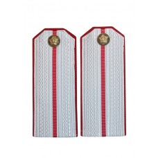 МЛАДШИЙ офицерский состав милиции, погоны из шелкового галуна, обр. 1947 г.